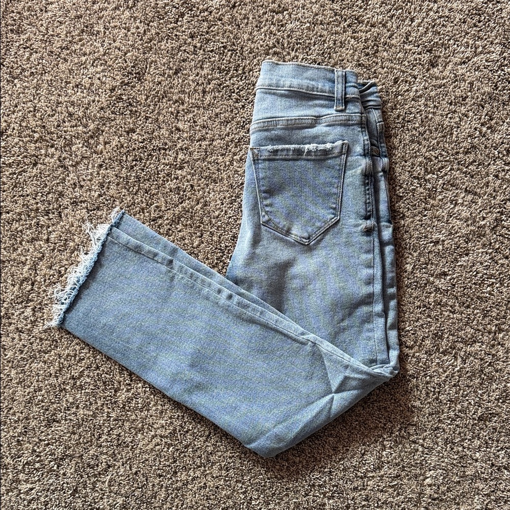 Kensie Light Blue Ankle Jeans